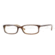 DKNY DY 4557 Eyeglasses Styles - Light Brown/White/Ligh Frame w/Non-Rx 51 mm Diameter Lenses, 3270-5117