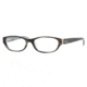DKNY DY4591 Bifocal Eyeglasses - Top Dark Green Striped Demo Lens Frame / 50 mm Prescription Lenses, 3276-5016