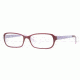 DKNY DY4595 Progressive Eyeglasses Violet/Lilac/Transparent Lilac Frame / 52 mm Prescription Lenses, 3407-5216