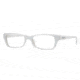DKNY DY4606 SV Prescription Eyeglasses - Metallized Silver Demo Lens Frame / 50 mm Prescription Lenses, 3478-5017