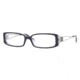 DKNY DY4607 SV Prescription Eyeglasses - Blue Crystal Demo Lens Frame / 50 mm Prescription Lenses, 3481-5015