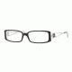 DKNY DY4607 SV Prescription Eyeglasses - Top Black Ice Demo Lens Frame / 50 mm Prescription Lenses, 3360-5015