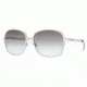 DKNY DY5062 Single Vision Prescription Sunglasses DY5062-11578E-5516 - Lens Diameter: 55 mm, Frame Color: Silver