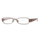 DKNY DY5566 SV Prescription Eyeglasses Brown Frame / 50 mm Prescription Lenses, 1034-5016, Select Frame Color / Lens Diameter Brown Frame / 50 mm Prescription Lenses
