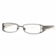 DKNY DY5575 SV Prescription Eyeglasses - Shiny Black Demo Lens Frame / 50 mm Prescription Lenses, 1111-5016