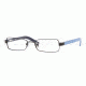 DKNY DY 5585 Eyeglasses, Matte Black Frame w/NonRx 50 mm Diameter Lenses, 1004 5016