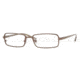 DKNY DY5587 SV Prescription Eyeglasses, Brown Frame / 52 mm Prescription Lenses, 1034 5217