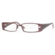 DKNY Eyeglasses DY5598 with No-Line Progressive Rx Prescription Lenses, Select Frame Color / Lens Diameter Red Wine Frame / 49 mm Prescription Lenses