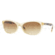 DKNY DY4083 Sunglasses 35272L-5617 - Honey Frame, Brown Gradient Lenses