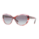 DKNY DY4084 Single Vision Prescription Sunglasses DY4084-352911-5716 - Lens Diameter 57 mm, Frame Color Raspberry Tortoise