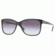 DKNY DY4085 Single Vision Prescription Sunglasses DY4085-30018G-5816 - Frame Color Black, Lens Diameter 58 mm