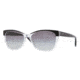 DKNY DY4086 Single Vision Prescription Sunglasses DY4086-313111-5617 - Lens Diameter 56 mm, Frame Color Black Transparent