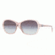 DKNY DY4094 Single Vision Prescription Sunglasses DY4094-352013-5716 - Lens Diameter 57 mm, Frame Color Antique Pink