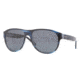 DKNY DY4097 Progressive Prescription Sunglasses DY4097-357987-5817 - Lens Diameter 58 mm, Frame Color Striped Blue