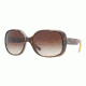 DKNY DY4101 Sunglasses 301613-6215 - Dark Havana Frame, Brown Gradient Lenses