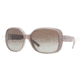 DKNY DY4101 Sunglasses 358613-6215 - Peral Gray Frame, Brown Gradient Lenses