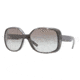 DKNY DY4101 Sunglasses 358711-6215 - Black Gray Frame, Gray Gradient Lenses