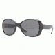 DKNY DY4102 Single Vision Prescription Sunglasses DY4102-300187-5717 - Lens Diameter 57 mm, Frame Color Black Grey
