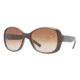 DKNY DY4102 Single Vision Prescription Sunglasses DY4102-358813-5717 - Lens Diameter 57 mm, Frame Color Brown