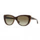 DKNY DY4109 Progressive Prescription Sunglasses DY4109-361513-56 - Lens Diameter 56 mm, Frame Color Top Leopard On Brown Tr