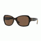 DKNY DY4111 Sunglasses 301673-57 - Dark Tortoise Frame, Brown Lenses