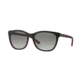 DKNY DY4115 Progressive Prescription Sunglasses DY4115-357311-56 - Lens Diameter 56 mm, Frame Color Top Black On Tr Violet