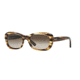 DKNY DY4118 Sunglasses 365013-51 - Striped Honey Frame, Brown Gradient Lenses