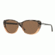 DKNY DY4121 Single Vision Prescription Sunglasses DY4121-366073-56 - Lens Diameter 56 mm, Frame Color Brown Tr Grad Str Brown