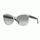 DKNY DY4123 Sunglasses 365311-57 - Transparent Grey Frame, Grey Gradient Lenses