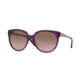 DKNY DY4128 Sunglasses 367614-56 - Violet/violet Transparent Frame, Violet Gradient Brown Lenses