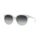 DKNY DY4128 Sunglasses 36798G-56 - Opal White Frame, Grey Gradient Lenses