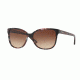 DKNY DY4129 Sunglasses 374313-57 - Pearl Port Tortoise Frame, Brown Gradient Lenses