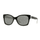 DKNY DY4132 Sunglasses 362787-55 - Black/White Frame, Grey Solid Lenses