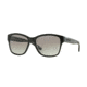 DKNY DY4134 Sunglasses 369311-57 - Black/Teal Frame, Grey Gradient Lenses