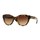 DKNY DY4135 Sunglasses 368913-53 - Vintage Tortoise Frame, Dark Brown Gradient Lenses