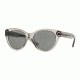 DKNY DY4135 Sunglasses 369187-53 - Grey Transparent Frame, Grey Solid Lenses