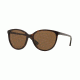 DKNY DY4138 Sunglasses 369573-57 - Dark Tortoise/satin Gunmetal Frame, Brown Solid Lenses