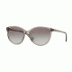 DKNY DY4138 Sunglasses 369611-57 - Grey Crystal/satin Silver Frame, Grey Gradient Lenses