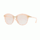 DKNY DY4140 Single Vision Prescription Sunglasses DY4140-371673-52 - Lens Diameter 52 mm, Frame Color Light Blush