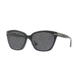 DKNY DY4142 Sunglasses 372087-53 - Black/White Frame, Grey Solid Lenses