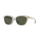 DKNY DY4142 Sunglasses 372171-53 - White/Black Frame, Green Solid Lenses