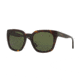 DKNY DY4144 Sunglasses 370271-52 - Dark Tortoise Frame, Green Solid Lenses