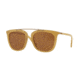 DKNY DY4146 Sunglasses 373373-53 - Brown / Yellow Frame, Brown Solid Lenses