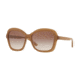 DKNY DY4147 Single Vision Prescription Sunglasses DY4147-372713-56 - Lens Diameter 56 mm, Frame Color Milky Taupe
