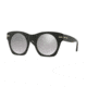 DKNY DY4148 Sunglasses 37116V-48 - Matte Black Frame, Grey Gradient Flash Mirror Lenses
