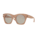 DKNY DY4148 Sunglasses 37403-48 - Matte Translucent Blush Frame, Light Smoke Solid Lenses
