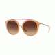 DKNY DY4154 Sunglasses 377571-52 - Matte Nude Frame, Brown Gradient Lenses