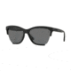 DKNY DY4155 Sunglasses 368887-58 - Rubber Black Frame, Grey Solid Lenses