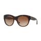 DKNY DY4157 Sunglasses 376413-55 - Dark Tortoise Frame, Dark Brown Gradient Lenses