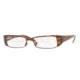 DKNY DY4570 Eyeglasses Styles - Havana Frame w/Non-Rx 49 mm Diameter Lenses, 3291-4915